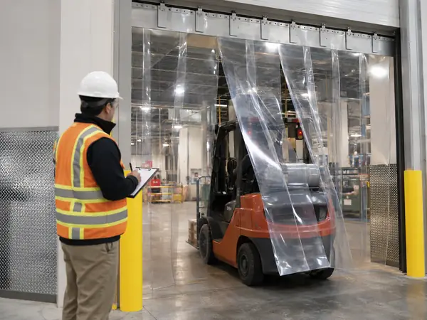 Nghiệm thu đơn vị cung cấp màn PVC công nghiệp