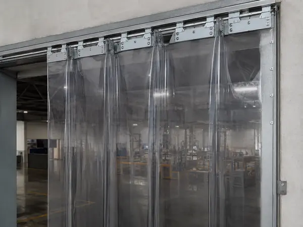 Phụ kiện ray treo màn PVC kéo xếp