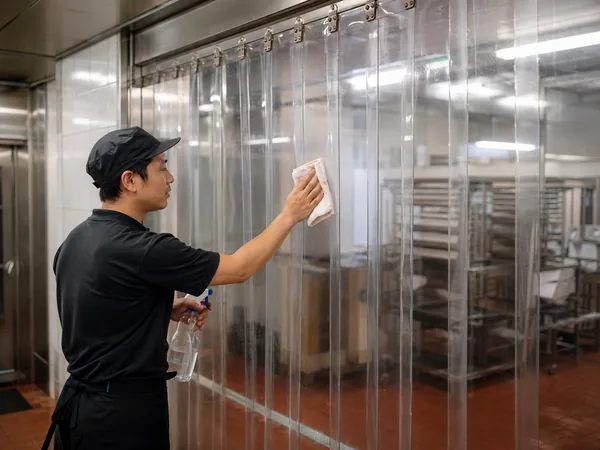 Kiểm tra độ chồng mí và phụ kiện dải nhựa PVC