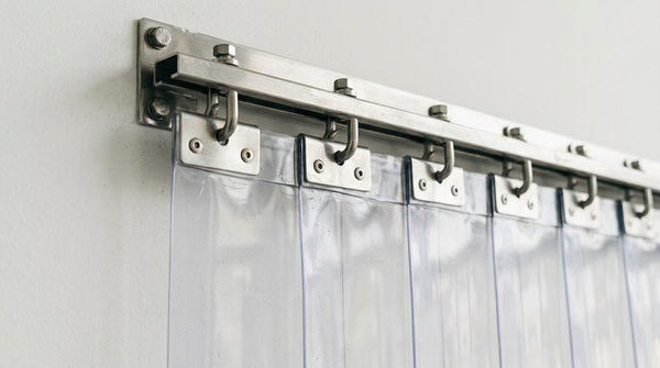 Rèm PVC trong suốt cửa kho là gì và cấu tạo chi tiết