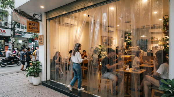 Những lợi ích vượt trội của rèm nhựa PVC ngăn lạnh điều hòa