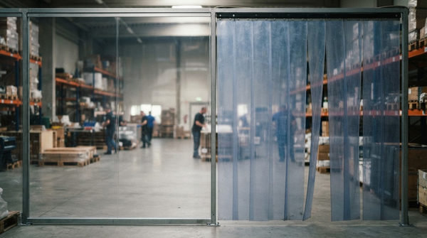 Màn Nhựa PVC Nguyên Tấm Và Rèm Nhựa PVC Từng Lá
