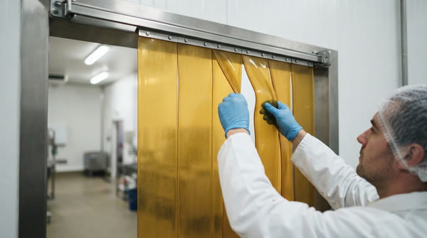 Tiêu chuẩn kỹ thuật rèm nhựa PVC chống côn trùng đạt chuẩn HACCP/GMP