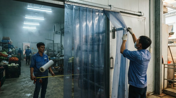 Bảng giá rèm nhựa ngăn lạnh cập nhật mới nhất