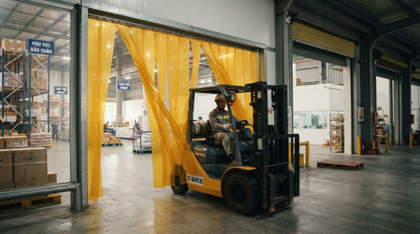 Lợi ích vượt trội khi lắp đặt màn nhựa PVC chống côn trùng
