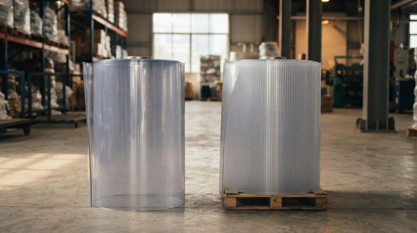 Phân loại màn nhựa PVC theo độ dày, bản rộng và cấu tạo bề mặt