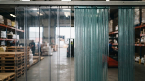 Phân loại và thông số kỹ thuật rèm PVC cửa kho phổ biến