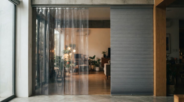 So sánh chi phí rèm nhựa PVC và rèm tổ ong ngăn lạnh
