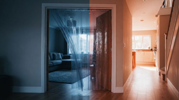 Rèm ngăn lạnh cửa ra vào có thực sự giữ nhiệt điều hòa hiệu quả?