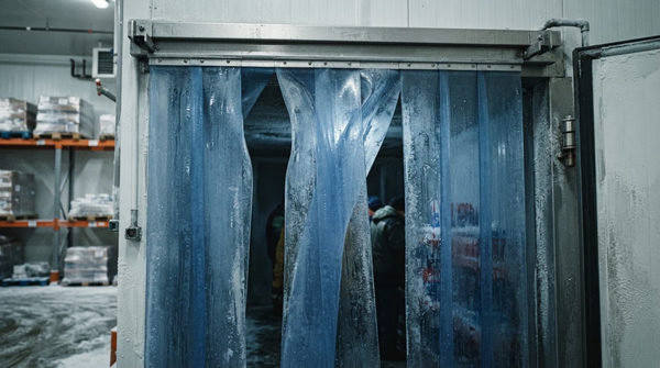 Rèm nhựa ngăn lạnh kho lạnh là gì? Đặc tính chịu âm sâu vượt trội
