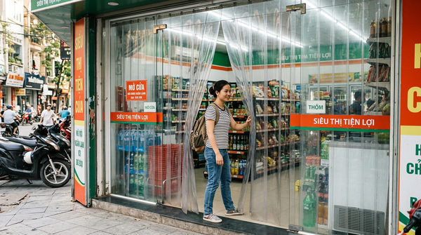 Rèm nhựa PVC cách nhiệt điều hòa: Cơ chế và lợi ích thực tế