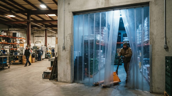 Lợi ích vượt trội khi sử dụng rèm nhựa PVC ngăn lạnh, cách nhiệt