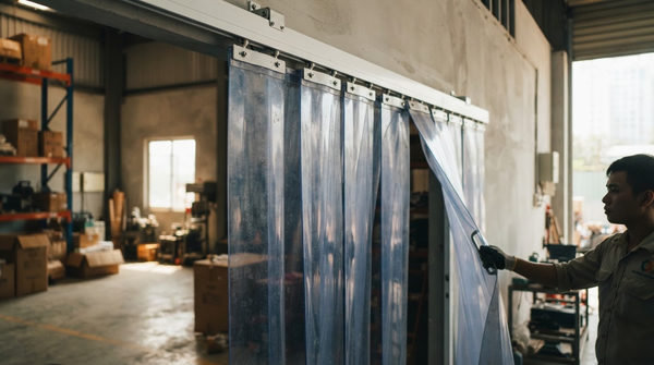 Báo giá rèm nhựa kéo xếp tại TPHCM trọn gói mới nhất