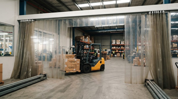 Lợi ích vượt trội của màn nhựa PVC kéo lùa ray trượt